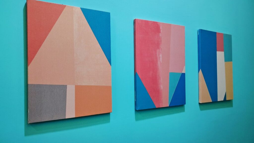 Canvas Wall Art in a Series